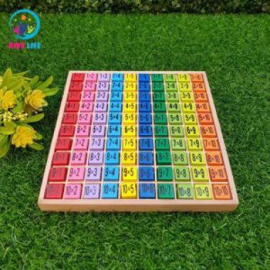 Bảng cửu chương bằng gỗ cao cấp - G060