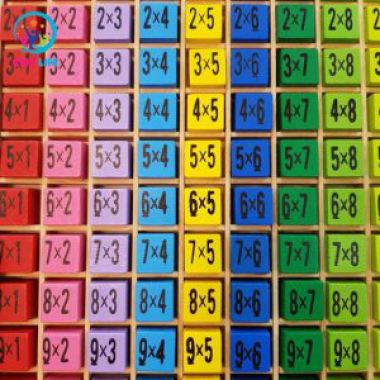 Bảng cửu chương bằng gỗ cao cấp - G060