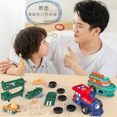 Bộ lắp ráp phương tiện giao thông có dùng pin, nhựa cao cấp - G135