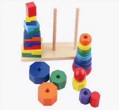 Bộ xếp chồng 3 cột size lớn - G033C