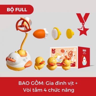 Đồ chơi vịt phun nước nhà tắm - G138