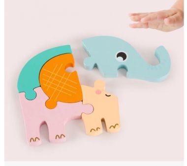 Đồ tranh chơi xếp hình gỗ nổi cao cấp - G066B