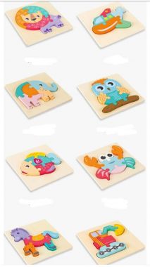 Đồ tranh chơi xếp hình gỗ nổi cao cấp - G066B
