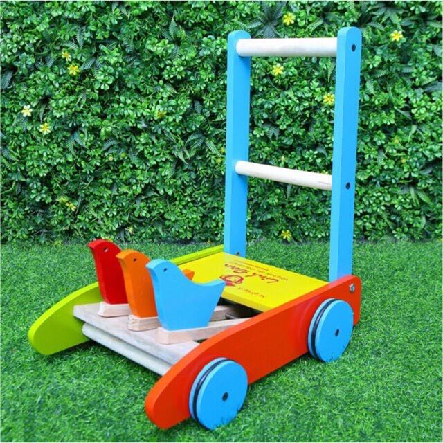 Xe tập đi con gà cao cấp (Giao mẫu ngẫu nhiên)